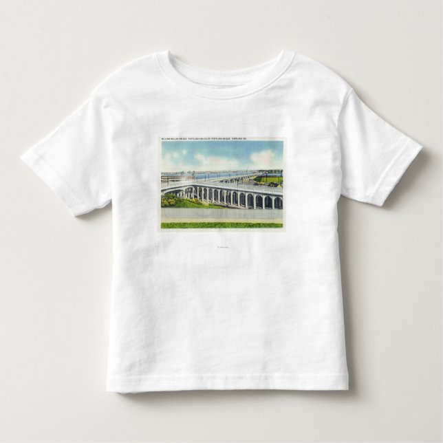 T-shirt Pour Les Tous Petits Vue de million de dollar (Devant)