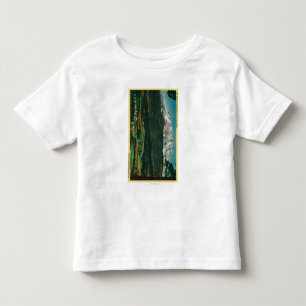 T-shirt Pour Les Tous Petits Vue de Mt. Shasta de Shasta CityShasta, CA