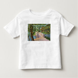 T-shirt Pour Les Tous Petits Vue de parc de Beardsley du pont en pierre