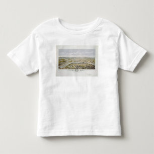 T-shirt Pour Les Tous Petits Vue de Paris depuis Bois de Boulogne