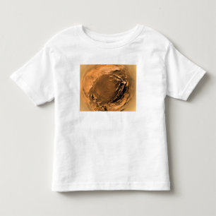 T-shirt Pour Les Tous Petits vue de Poisson-oeil de la surface du titan