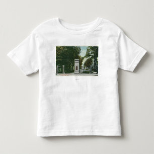 T-shirt Pour Les Tous Petits Vue de porte de mémorial d'université des