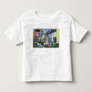 T-shirt Pour Les Tous Petits Vue de résidence de courrier d'Emily