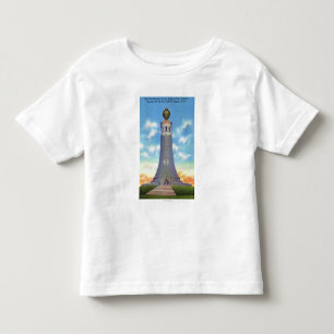T-shirt Pour Les Tous Petits Vue de sommet de mémorial de guerre d'état