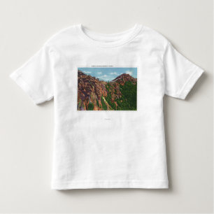 T-shirt Pour Les Tous Petits Vue de sommet de Whiteface Mt