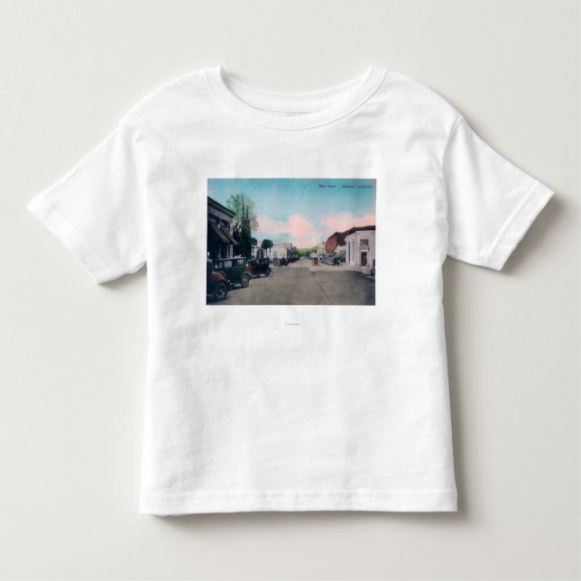 T-shirt Pour Les Tous Petits Vue de StreetLakeport principal, CA (Devant)
