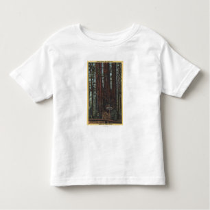 T-shirt Pour Les Tous Petits Vue de "trois grâces" au grand parc d'arbres