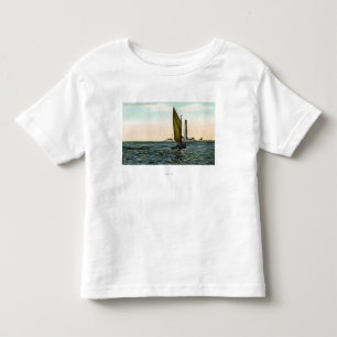T-shirt Pour Les Tous Petits Vue de York de l'île