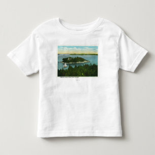 T-shirt Pour Les Tous Petits Vue d'Elizabeth de cap de deux phares