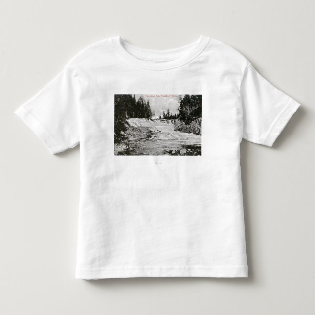 T-shirt Pour Les Tous Petits Vue des automnes de Kennebago (Devant)