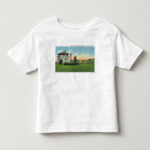 T-shirt Pour Les Tous Petits Vue des corps De Garde dans le vieux château