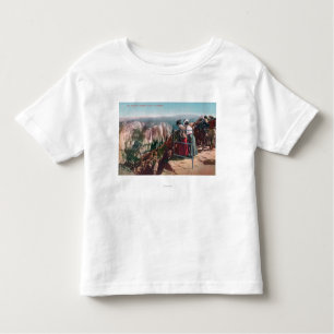 T-shirt Pour Les Tous Petits Vue des fissures et de la vallée de Yosemite