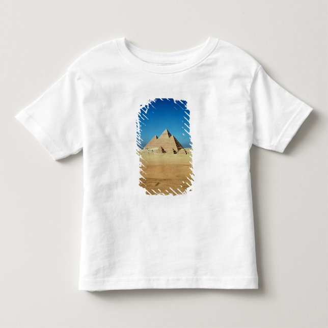 T-shirt Pour Les Tous Petits Vue des pyramides (Devant)