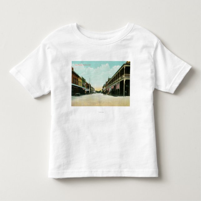 T-shirt Pour Les Tous Petits Vue d'Irvin StreetHanford, CA (Devant)