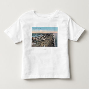 T-shirt Pour Les Tous Petits Vue d'oeil d'oiseau de TownNome, AK