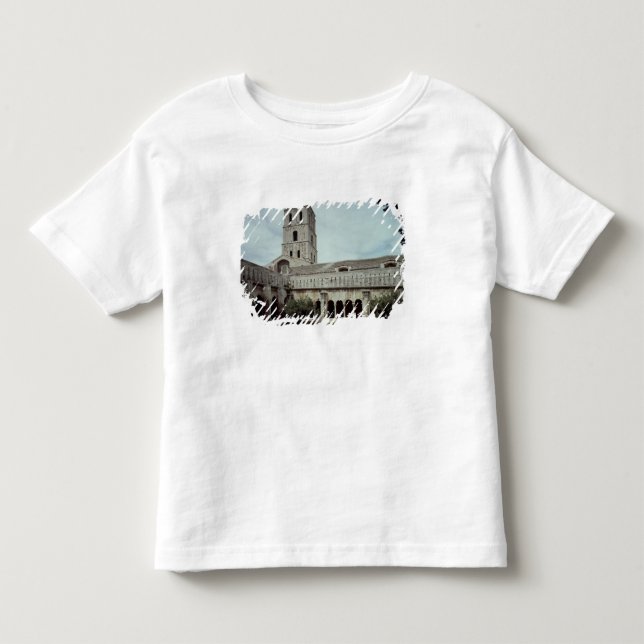 T-shirt Pour Les Tous Petits Vue du cloître (Devant)