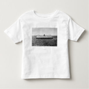 T-shirt Pour Les Tous Petits Vue du ferry de Quinault