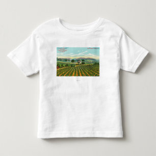 T-shirt Pour Les Tous Petits Vue du Giersberg VineyardNapa, CA