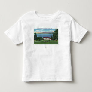 T-shirt Pour Les Tous Petits Vue du nord de lac de pi William Henry