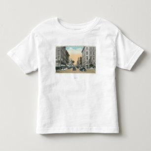 T-shirt Pour Les Tous Petits Vue du nord de rue de Washington de cour