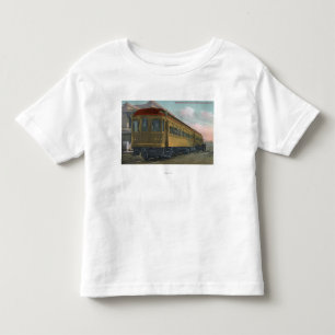T-shirt Pour Les Tous Petits Vue du nord de train électrique