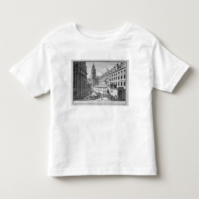T-shirt Pour Les Tous Petits Vue du nouvel observatoire dans le jésuite (Devant)
