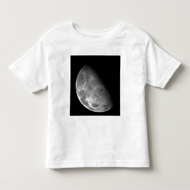 T-shirt Pour Les Tous Petits Vue du pôle nord de la Lune (Devant)