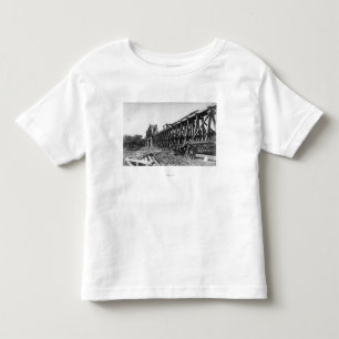 T-shirt Pour Les Tous Petits Vue du pont de Chico-Oroville