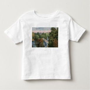 T-shirt Pour Les Tous Petits Vue du pont d'île de Luna