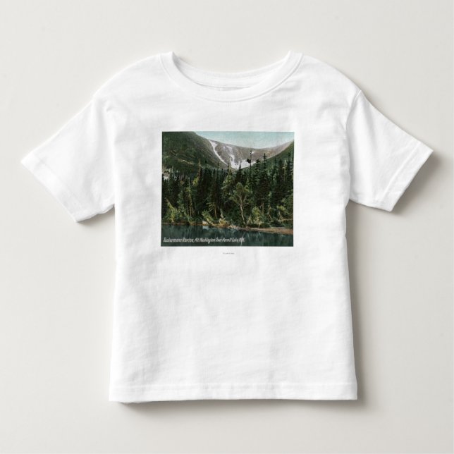 T-shirt Pour Les Tous Petits Vue du ravin de Tuckermans, Mt. Washington (Devant)