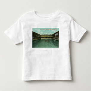 T-shirt Pour Les Tous Petits Vue du réservoir de natation