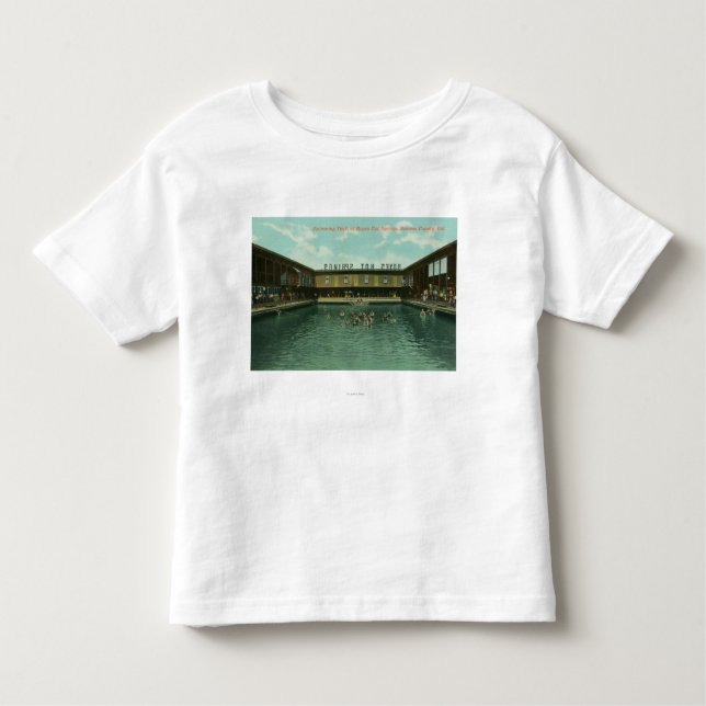 T-shirt Pour Les Tous Petits Vue du réservoir de natation (Devant)