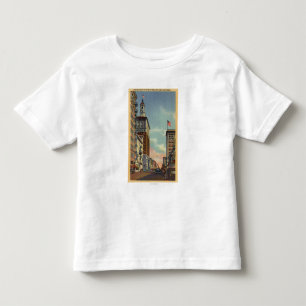 T-shirt Pour Les Tous Petits Vue du sud de première rue