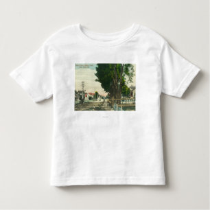 T-shirt Pour Les Tous Petits Vue du sud de rue auburn
