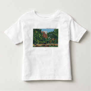 T-shirt Pour Les Tous Petits Vue du temple de Sinawava