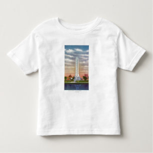 T-shirt Pour Les Tous Petits Vue du thermomètre géant de Texaco