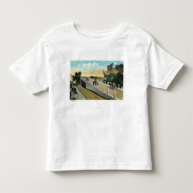 T-shirt Pour Les Tous Petits Vue du viaduc (Devant)