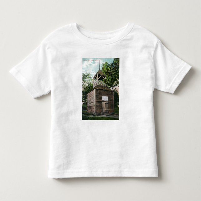 T-shirt Pour Les Tous Petits Vue du vieux beffroi # 2 (Devant)