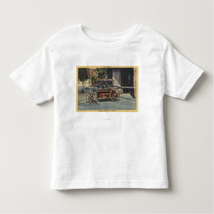 T-shirt Pour Les Tous Petits Vue d'un moteur de "vieux Papeete"