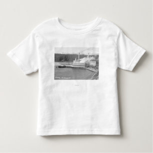 T-shirt Pour Les Tous Petits Vue d'un plante de papier
