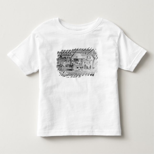 T-shirt Pour Les Tous Petits Vue d'une cuisine italienne chez Lerici (Devant)