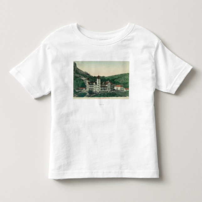 T-shirt Pour Les Tous Petits Vue extérieure de bluff toscan de SpringsRed, CA (Devant)