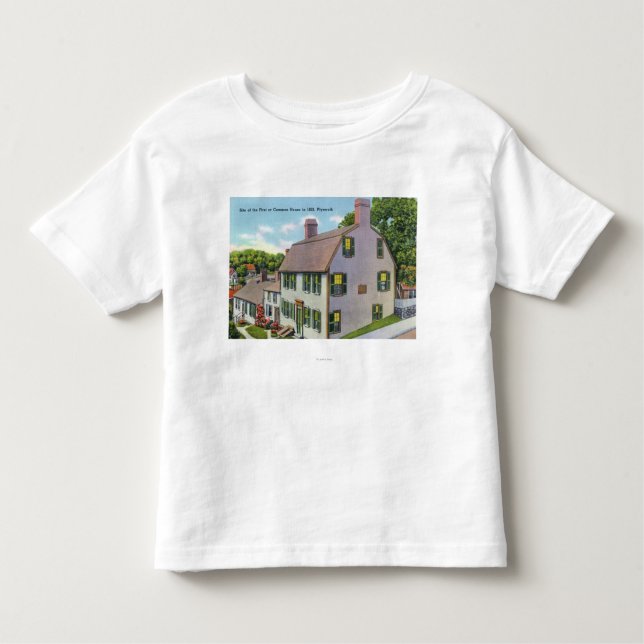 T-shirt Pour Les Tous Petits Vue extérieure de la Chambre commune (Devant)
