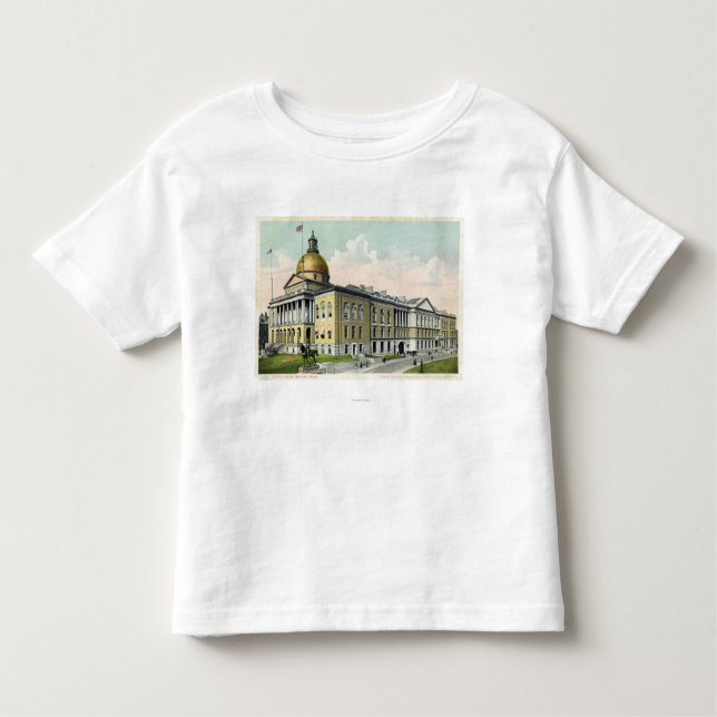 T-shirt Pour Les Tous Petits Vue extérieure de la Chambre d'état # 2 (Devant)