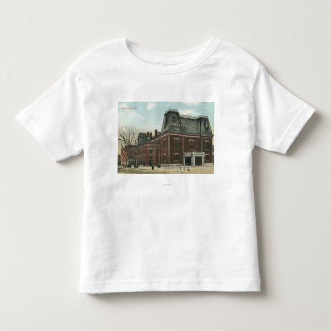 T-shirt Pour Les Tous Petits Vue extérieure de la convention hall (Devant)