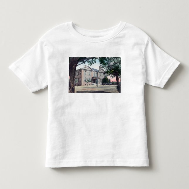 T-shirt Pour Les Tous Petits Vue extérieure de la grammaire SchoolRedding, CA (Devant)