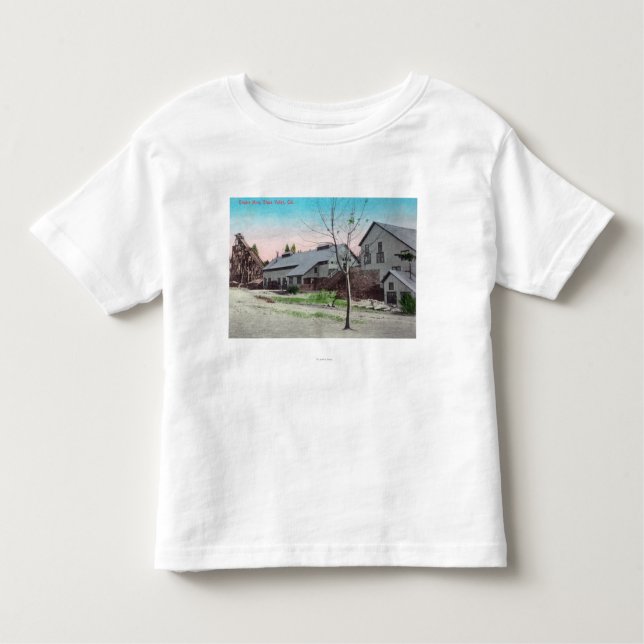 T-shirt Pour Les Tous Petits Vue extérieure de la mine d'empire (Devant)