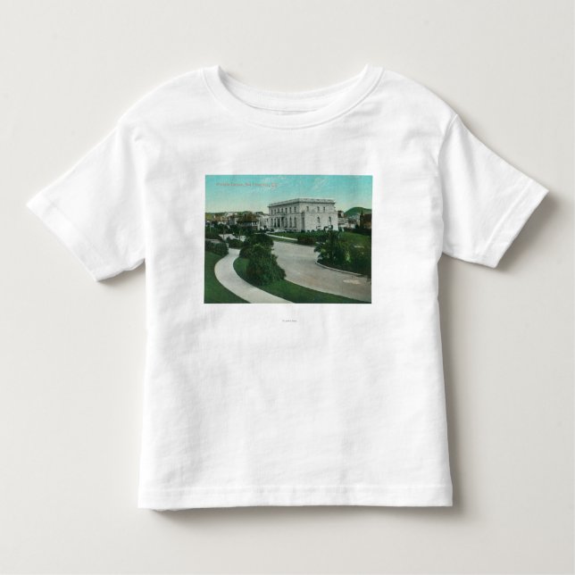 T-shirt Pour Les Tous Petits Vue extérieure de la terrasse de Presidio (Devant)