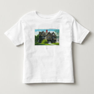 T-shirt Pour Les Tous Petits Vue extérieure de la vieille Chambre de sorcière