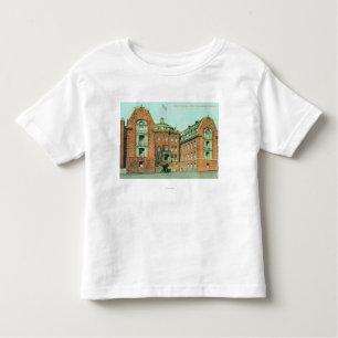T-shirt Pour Les Tous Petits Vue extérieure de l'hôpital de Hahnemann